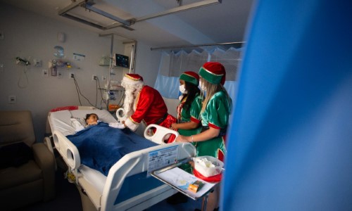 Papai Noel vai percorrer hospitais de Volta Redonda